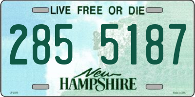 NH license plate 2855187