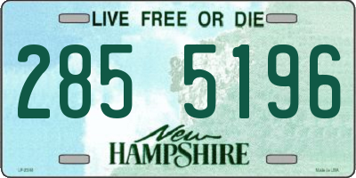 NH license plate 2855196