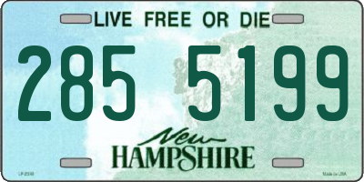 NH license plate 2855199