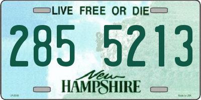 NH license plate 2855213