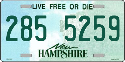 NH license plate 2855259