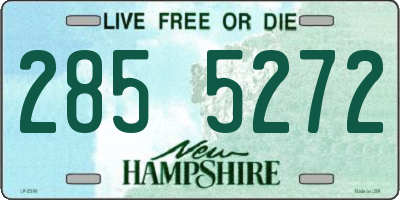 NH license plate 2855272