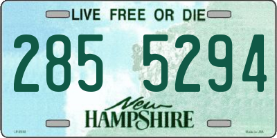 NH license plate 2855294