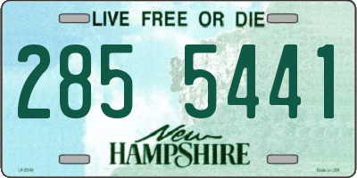 NH license plate 2855441
