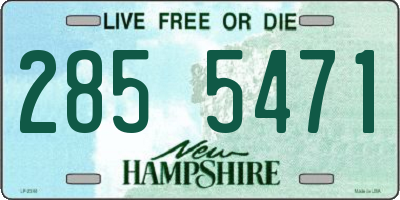 NH license plate 2855471