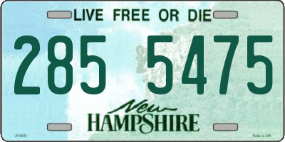 NH license plate 2855475