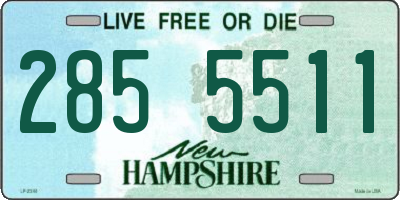 NH license plate 2855511