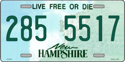 NH license plate 2855517
