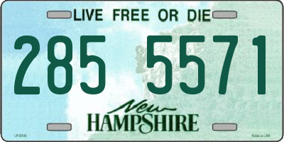 NH license plate 2855571