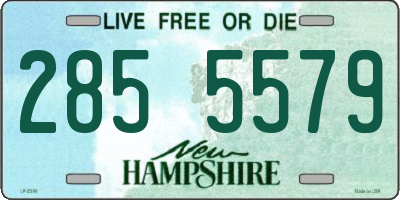 NH license plate 2855579