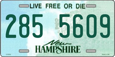 NH license plate 2855609