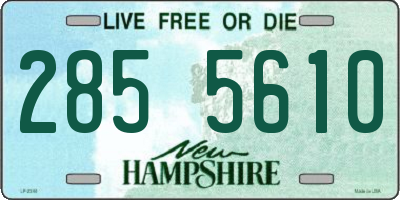 NH license plate 2855610
