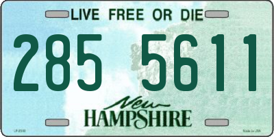 NH license plate 2855611