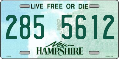 NH license plate 2855612