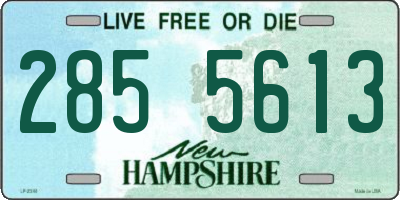 NH license plate 2855613