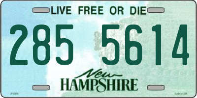NH license plate 2855614