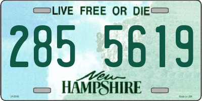 NH license plate 2855619