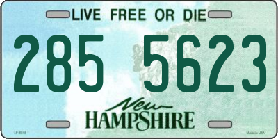 NH license plate 2855623