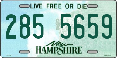 NH license plate 2855659