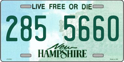 NH license plate 2855660