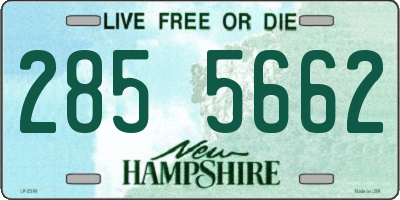 NH license plate 2855662