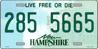 NH license plate 2855665
