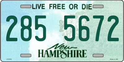 NH license plate 2855672