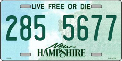 NH license plate 2855677