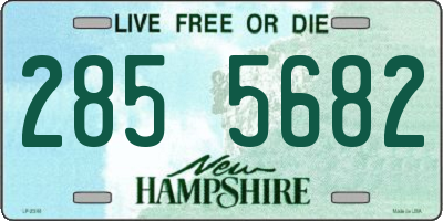 NH license plate 2855682