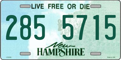 NH license plate 2855715