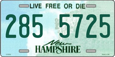 NH license plate 2855725