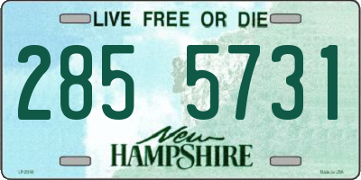 NH license plate 2855731