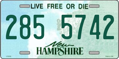 NH license plate 2855742