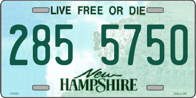 NH license plate 2855750