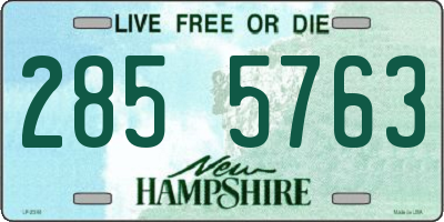 NH license plate 2855763