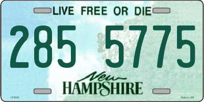 NH license plate 2855775