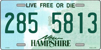NH license plate 2855813