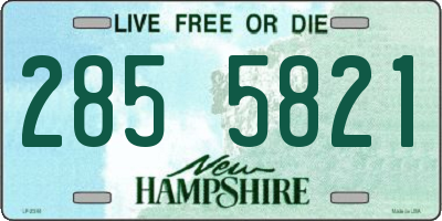 NH license plate 2855821