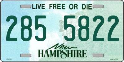 NH license plate 2855822