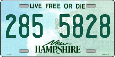 NH license plate 2855828