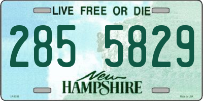 NH license plate 2855829