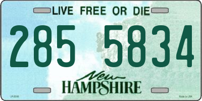 NH license plate 2855834
