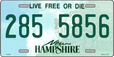 NH license plate 2855856