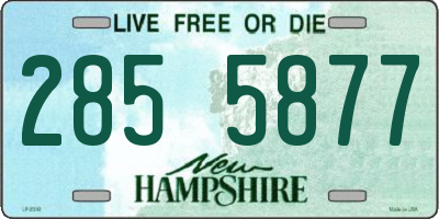 NH license plate 2855877
