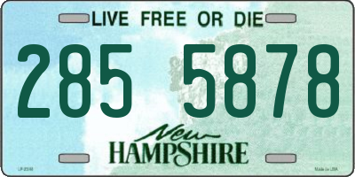 NH license plate 2855878