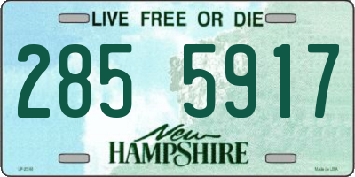 NH license plate 2855917