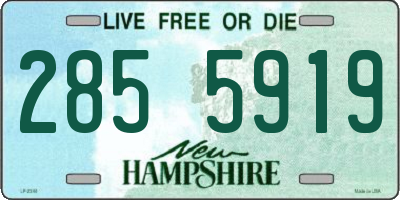 NH license plate 2855919