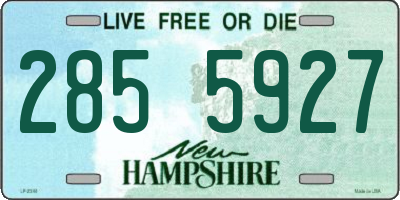 NH license plate 2855927