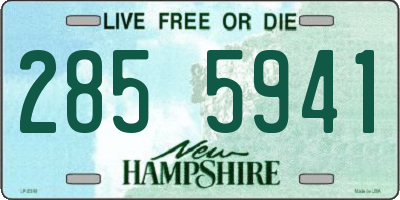 NH license plate 2855941