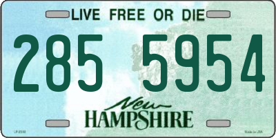 NH license plate 2855954